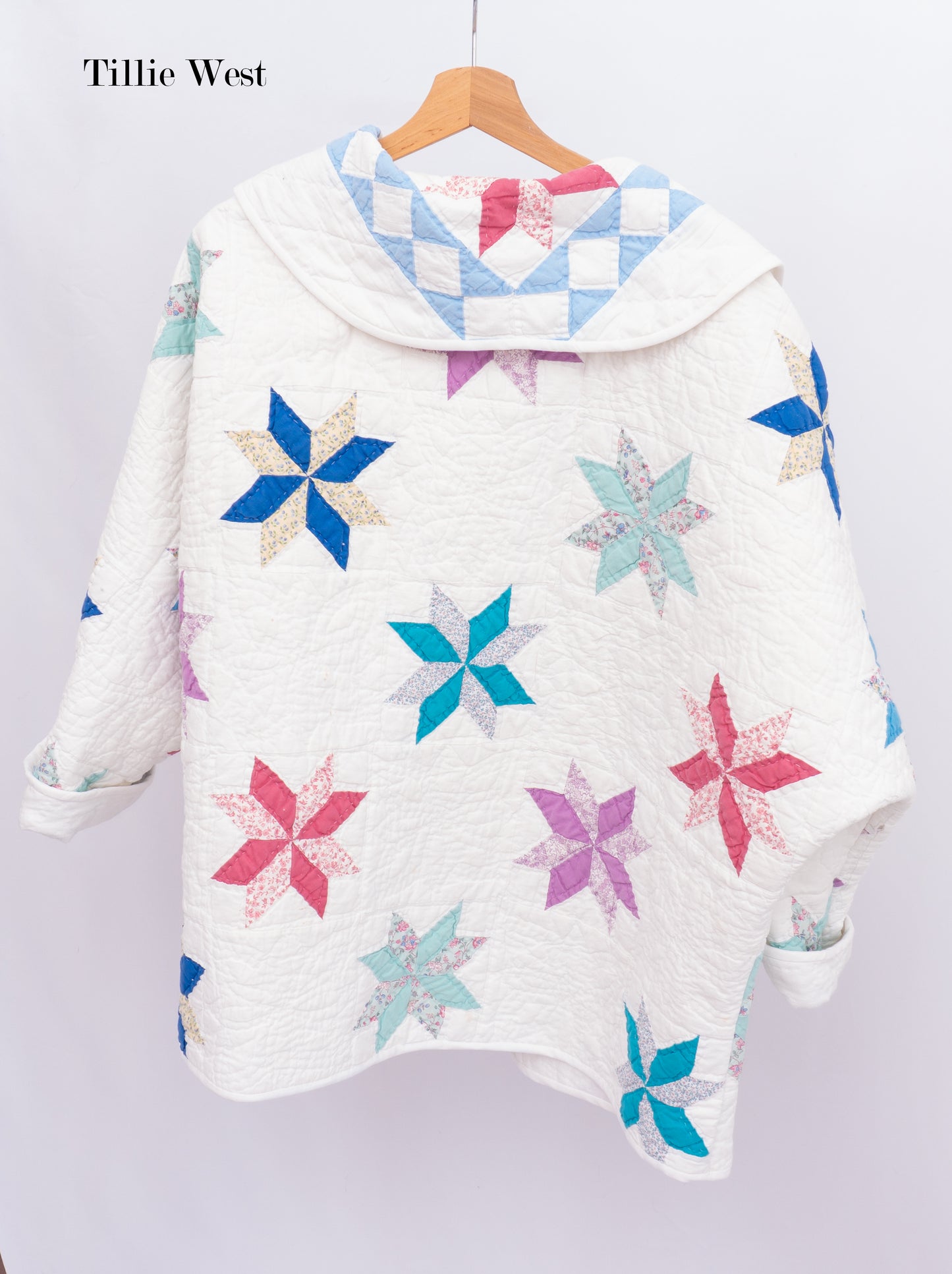 Vintage 8-Point Star Quilt Coat
