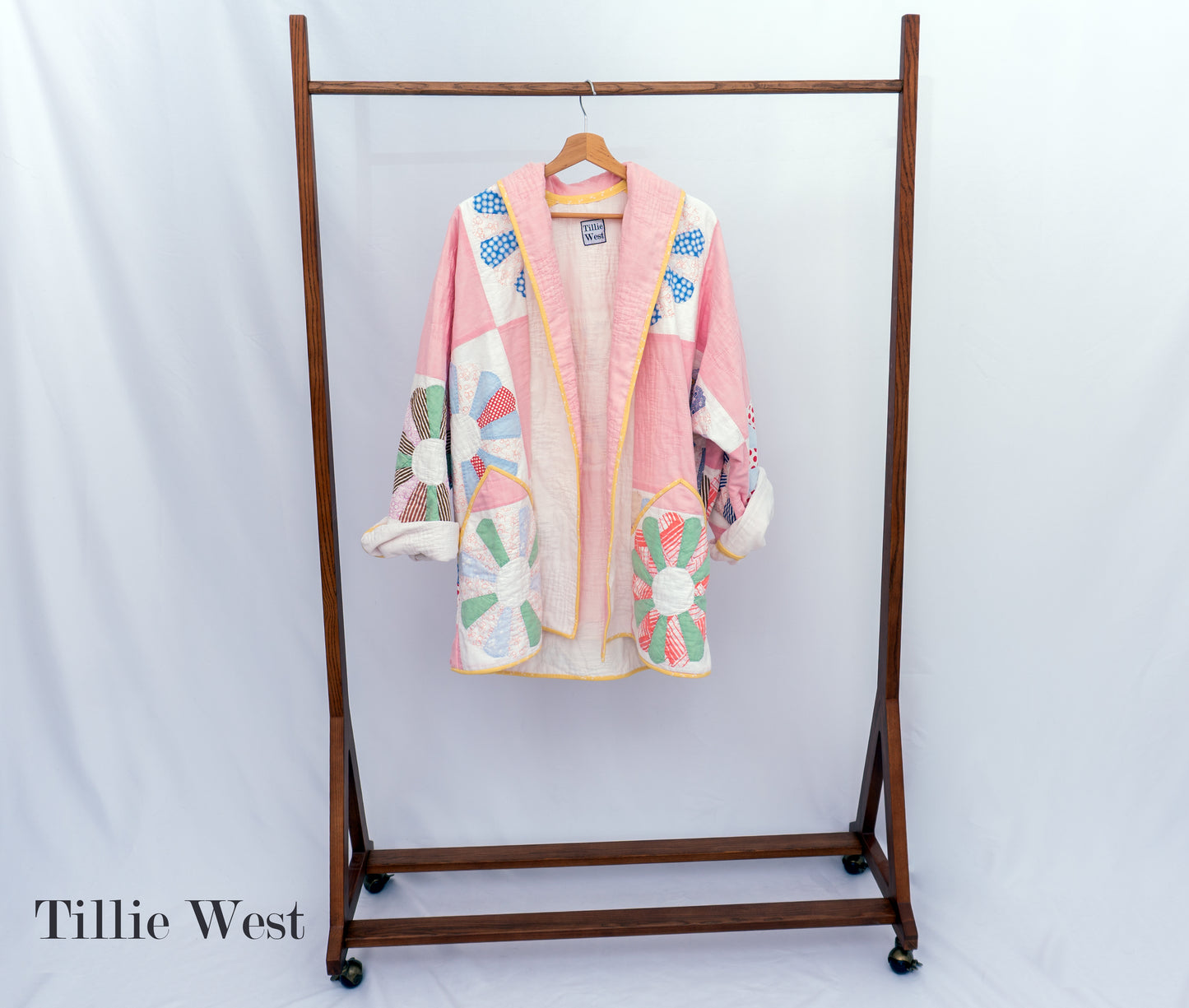 Vintage Dresden Plate Robe Coat