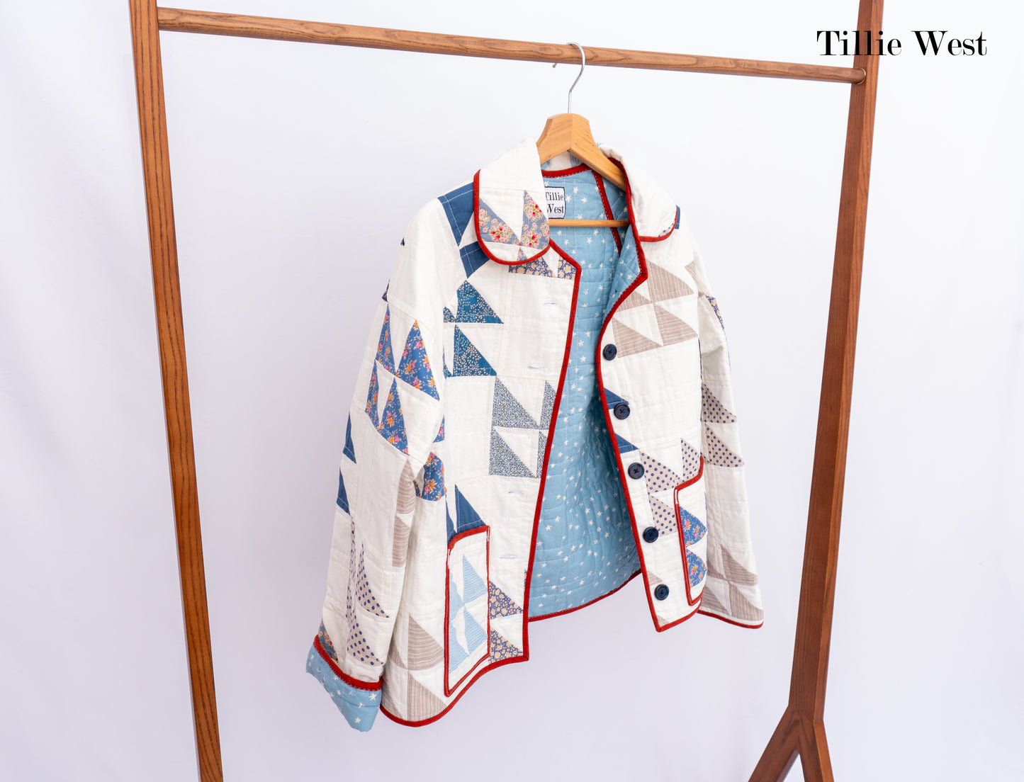 Half Square Triangle Chore Coat