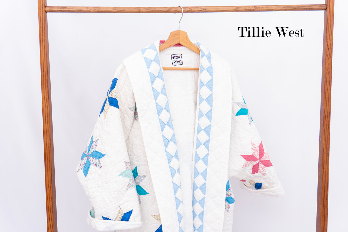 Vintage 8-Point Star Quilt Coat