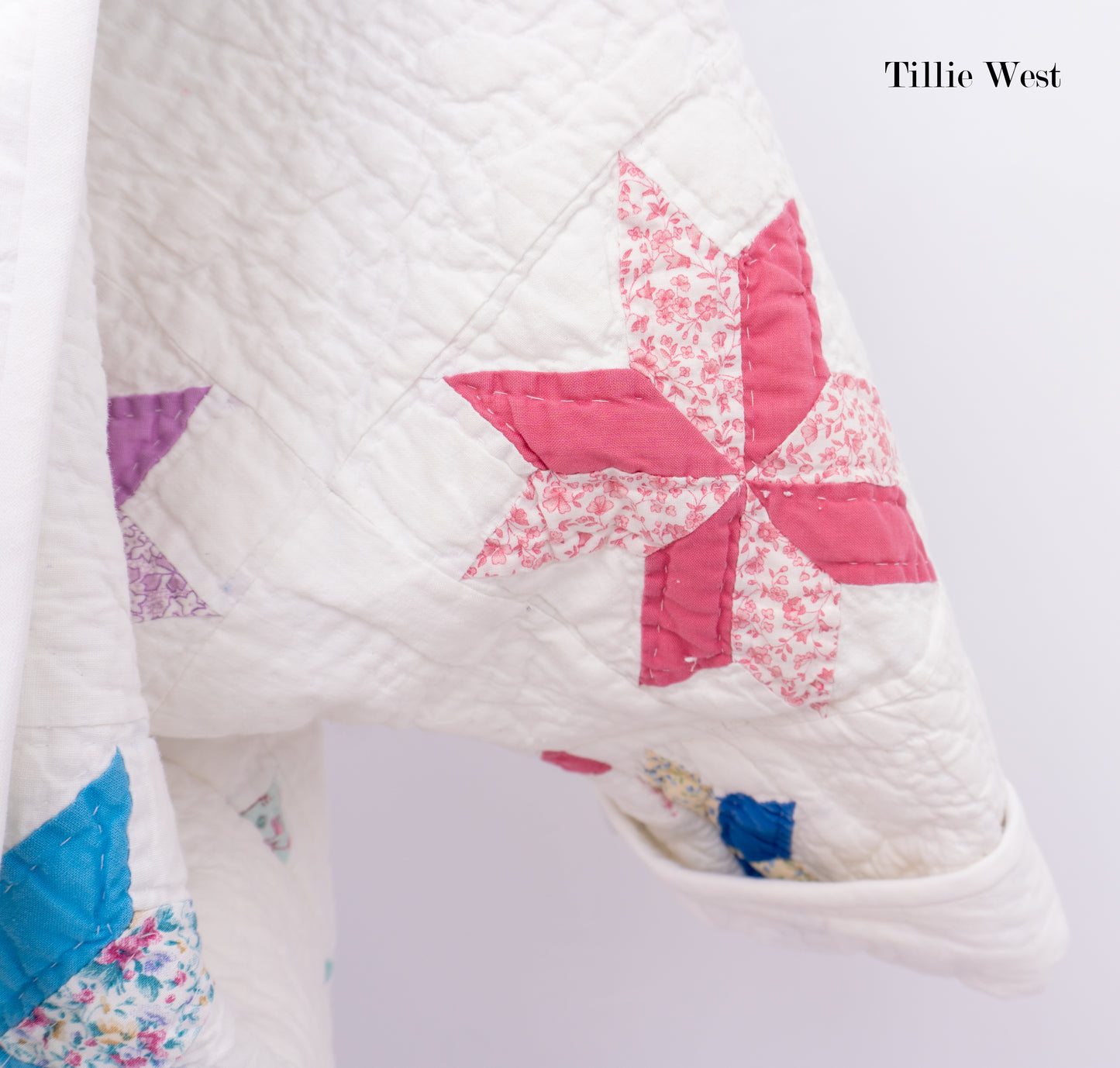 Vintage 8-Point Star Quilt Coat