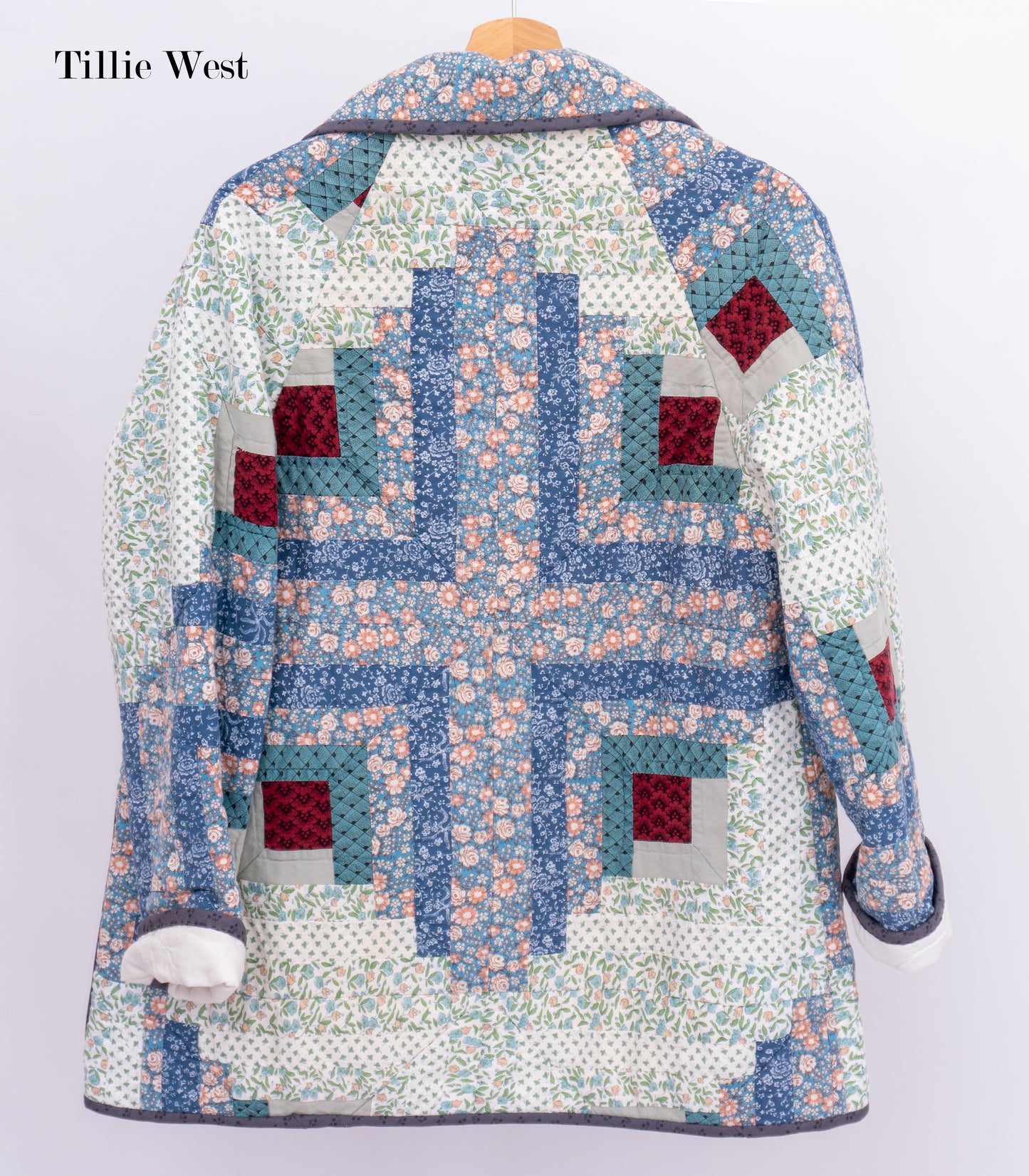 Vintage 1990s Log Cabin Chore Coat