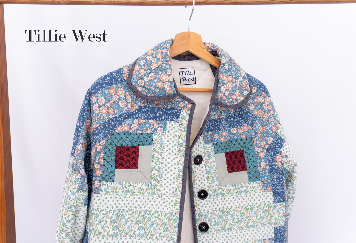 Vintage 1990s Log Cabin Chore Coat