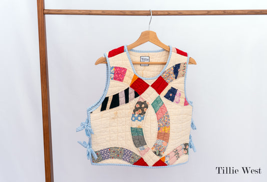 Vintage Double Wedding Ring Gilet