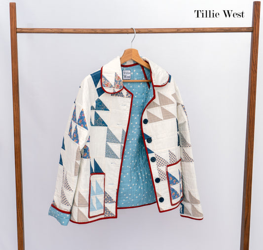 Half Square Triangle Chore Coat